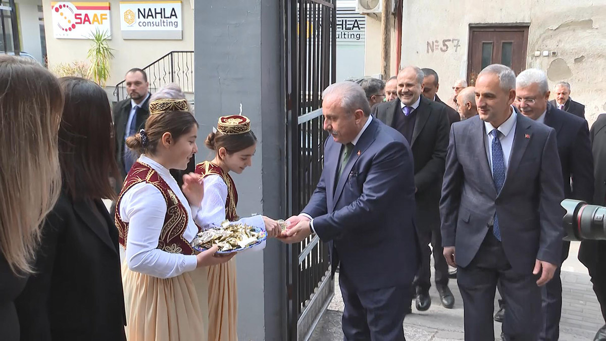 Şentop'tan Tefeyyüz İlköğretim Okulu'na ziyaret