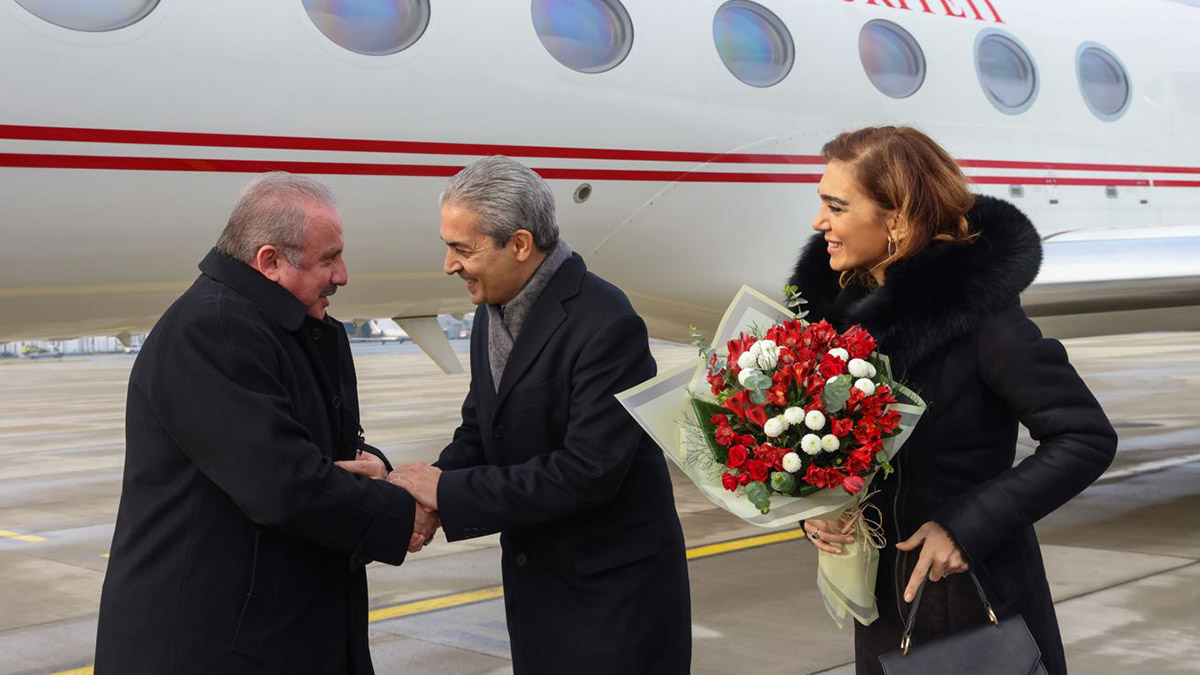 TBMM Başkanı Mustafa Şentop Belgrad'da