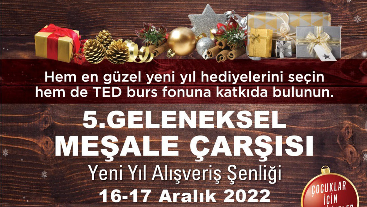 TED Meşale Çarşısı, çocuklara umut oluyor
