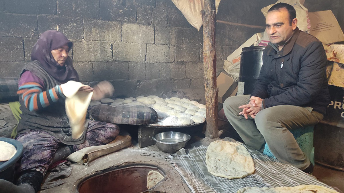 Tandırda yakılan tezek, kadınların KOAH nedeni