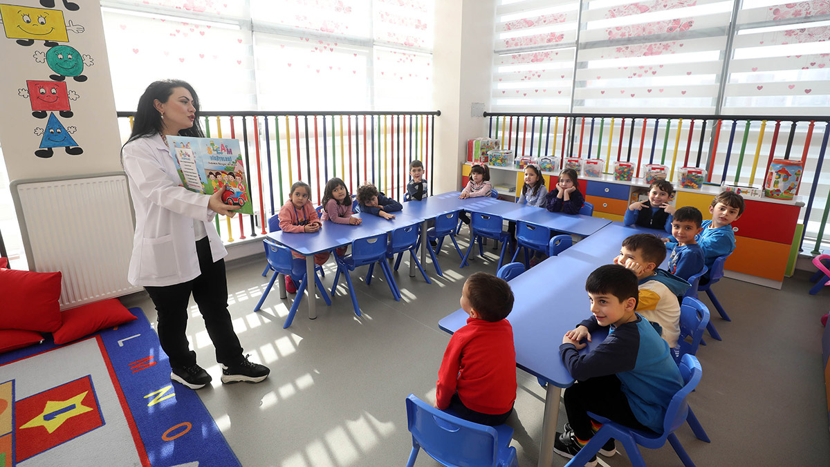 Turgut Özal Kreş ve Gündüz Bakımevi hizmete açıldı