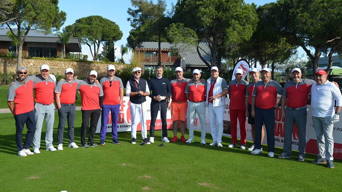 Turizmci iş insanları golf turnuvasında buluştu