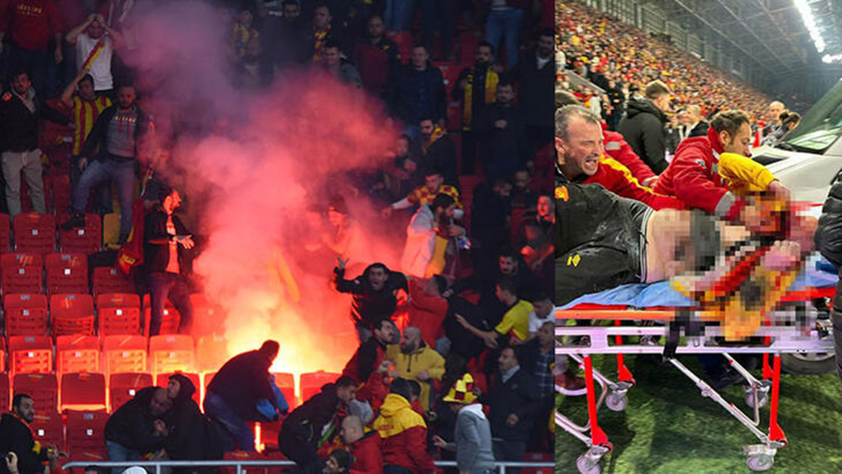 Yaralanan Göztepe taraftarı, polise şikayetçi oldu