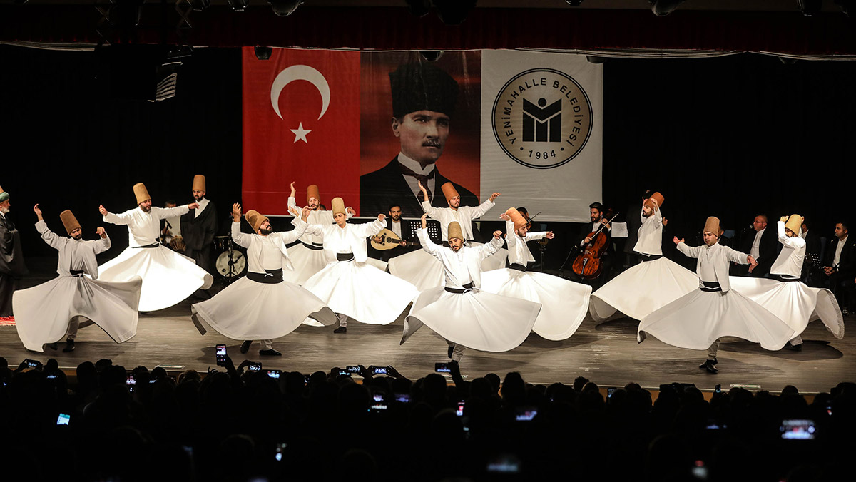 Yenimahalle'de Mevlana'yı anma programı düzenlendi