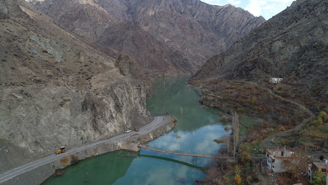 Yusufeli Barajı'nda su yüksekliği 41 metre