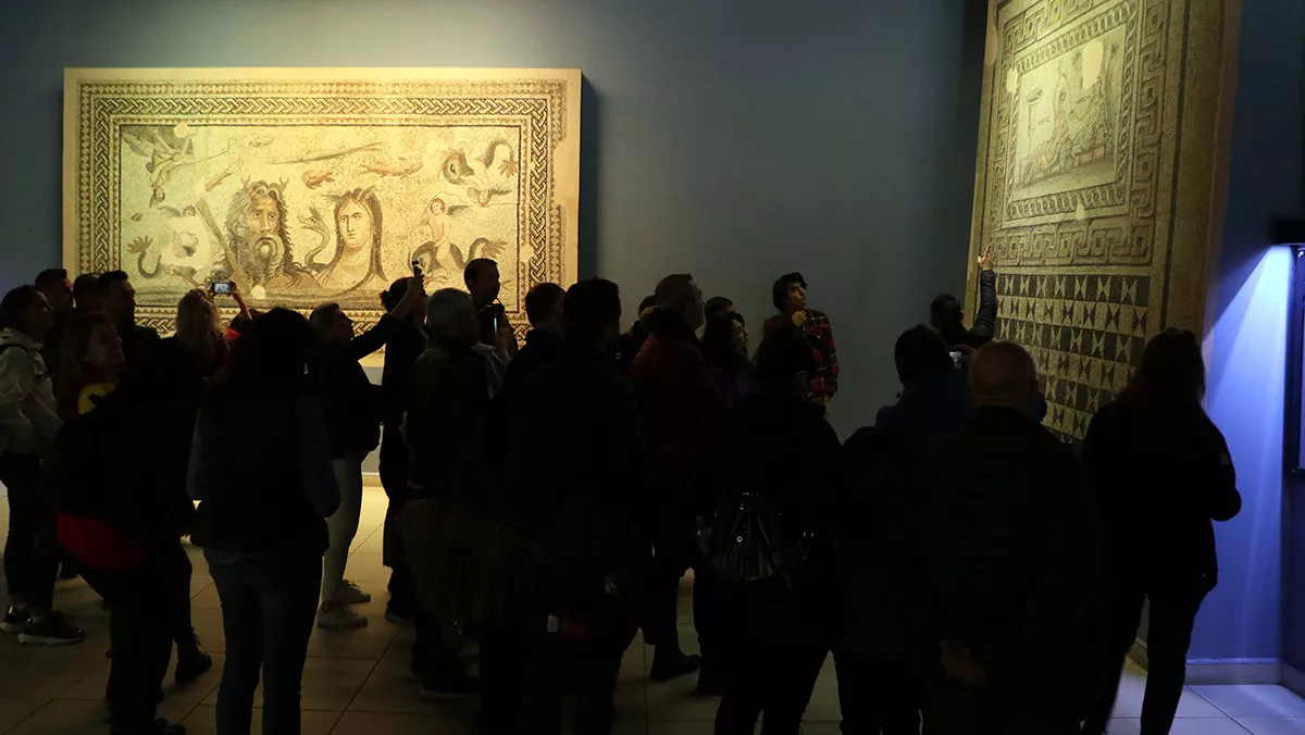 Zeugma mozaik muzesine 11 ayda 424 bin ziyaretcia - yerel haberler - haberton