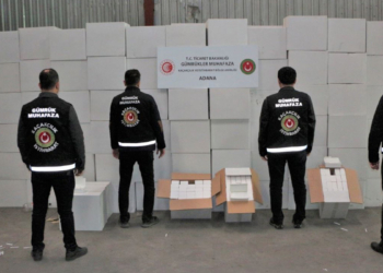 Adana'da 20 milyon 500 bin boş makaron ele geçirildi