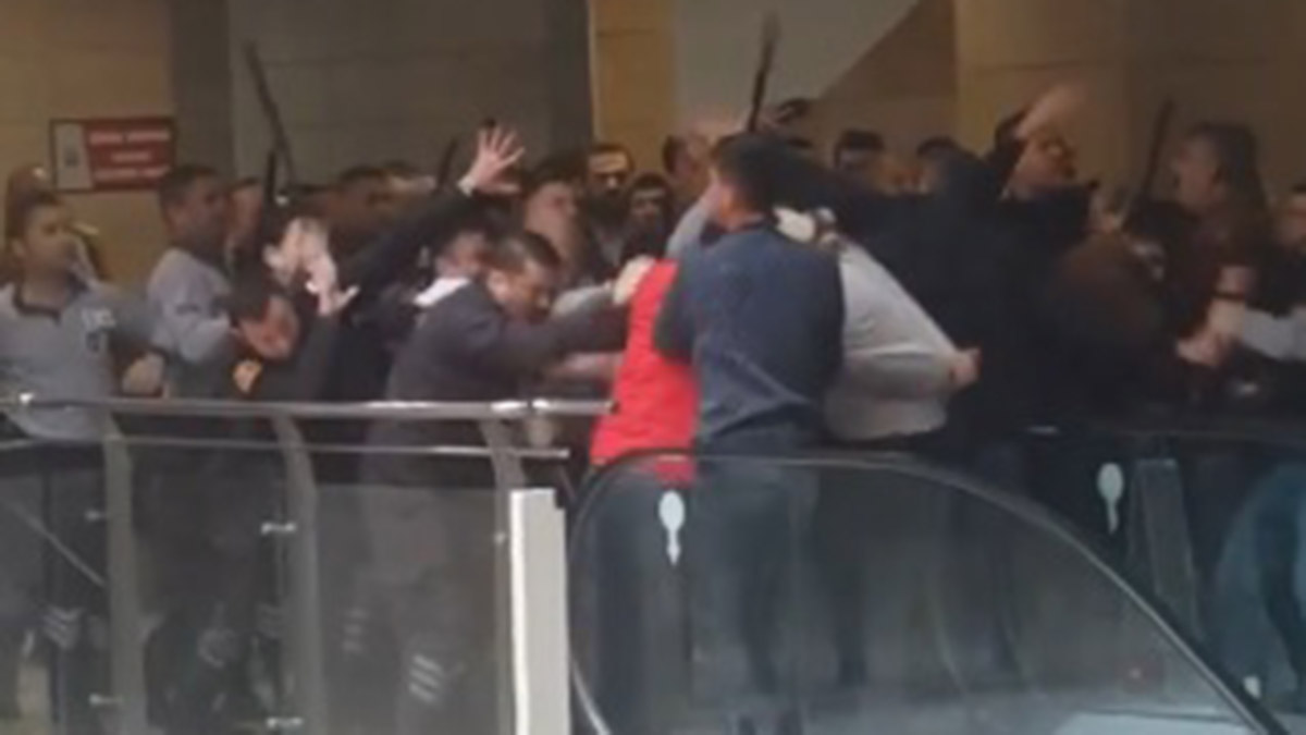 Adana Adliyesi'nde olay