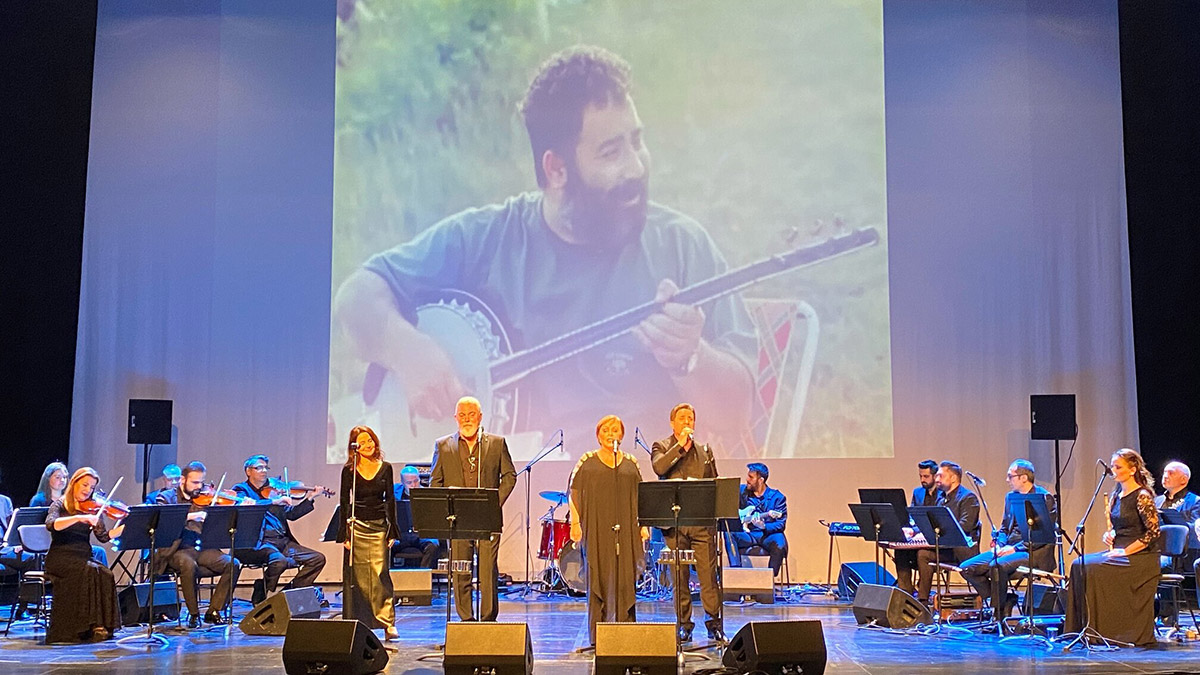Ahmet Kaya AKM'de anıldı