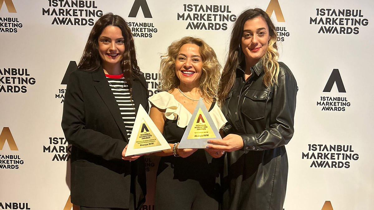 Akasya'ya, İstanbul Marketing Awards'tan ödül