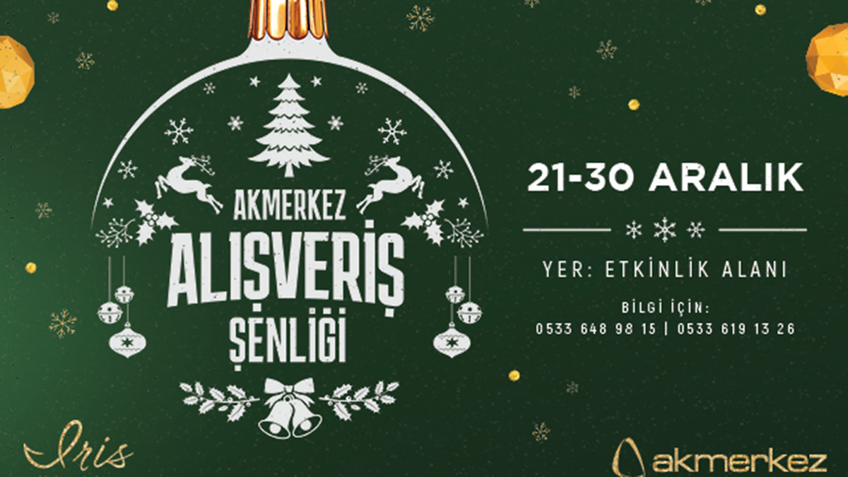 Akmerkez Alışveriş Şenliği'ne kapılarını açıyor