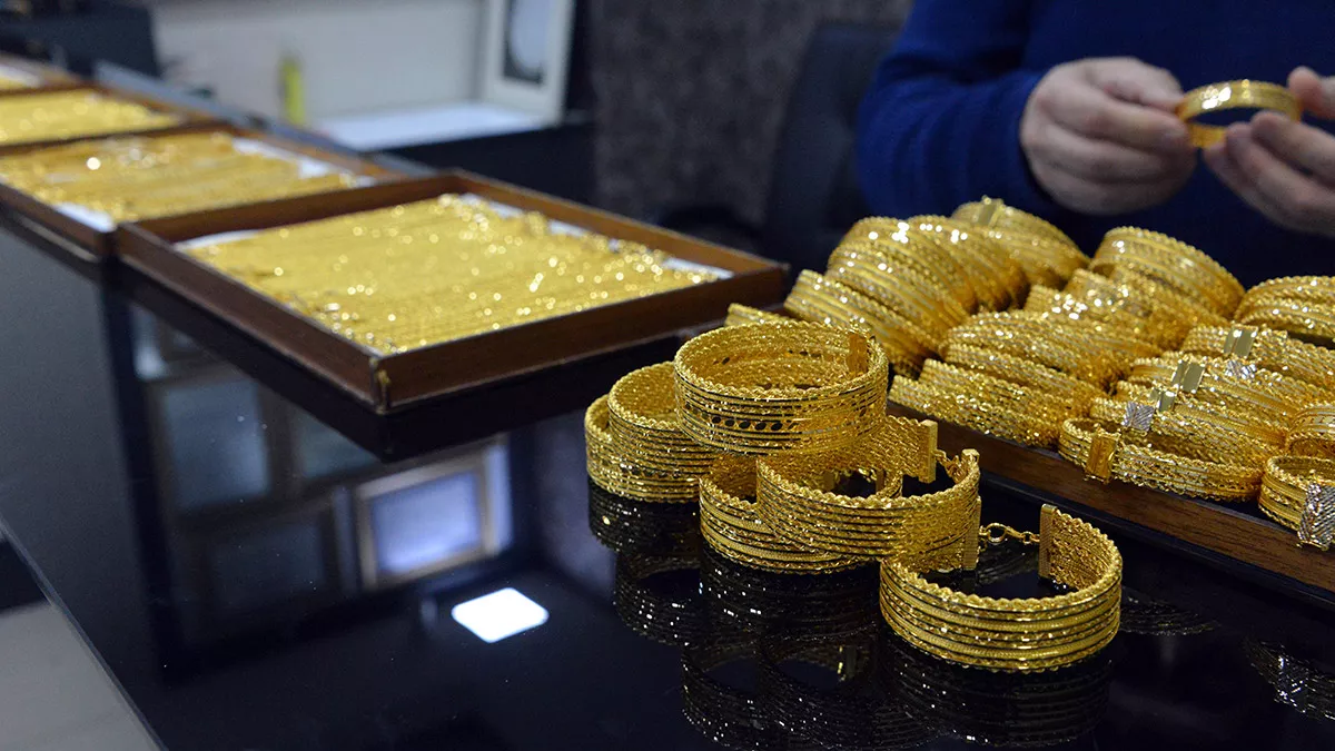 Altın takı üretimi ile rekor kırıldı