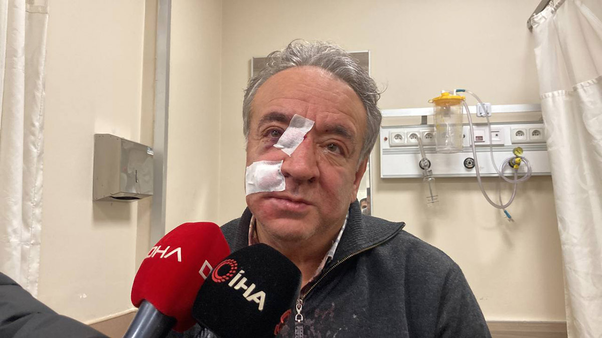 Doktor Mahmut Doğan'a yumruklu saldırı