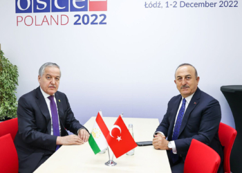 Mevlüt Çavuşoğlu Tacikistan Dışişleri Bakanı ile görüştü