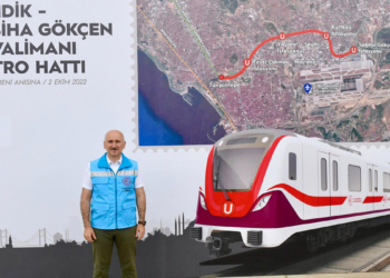 Pendik-Sabiha Gökçen Havalimanı Metro Hattı'nda 1.4 milyon yolcu seyahat etti