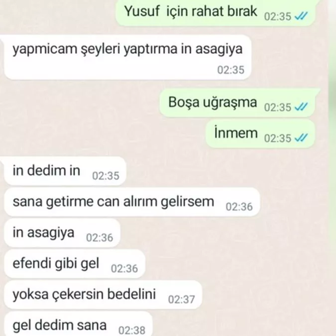 Başakşehir'de yaşayan özlem a. (42),  boşanmak istediği eşi kenan a. 'nın (42) silahla evine gelerek kendisini darbettiğini iddia etti. Özlem a. , tornavida ile kapı kilidini kıran kenan a. 'nın, silahla içeri girdiğini, boğazını sıktığını anlattı.