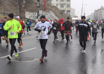 87'nci Büyük Atatürk Koşusu'nda 10 kilometre koşuldu