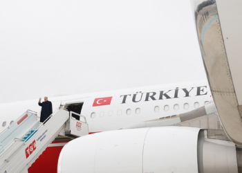 Recep Tayyip Erdoğan Katar'a gitti