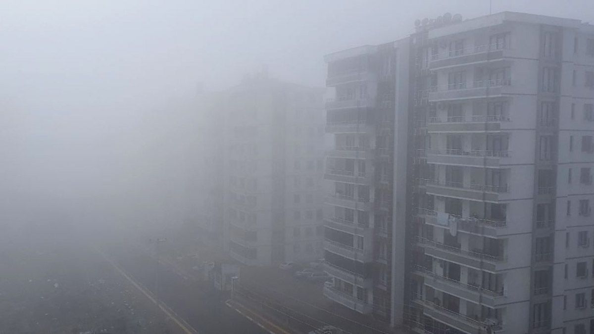 Diyarbakır'da sis; Uçak seferleri iptal edildi
