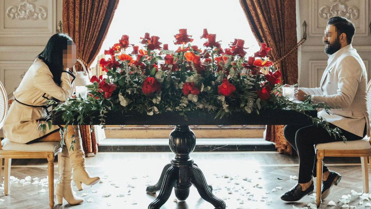 Çete lideri evlilik teklifine helikopterle gitmiş