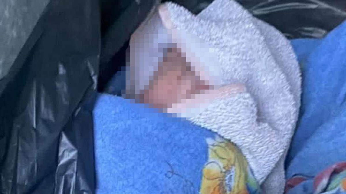 Beylikdüzü'nde çöp poşeti içinde bebek bulundu
