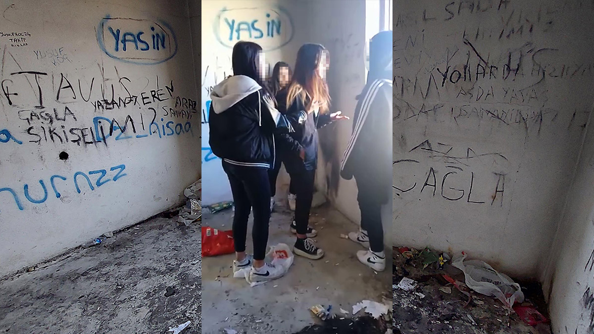 Ortaokullu 2 kızın, erkek arkadaş meselesi