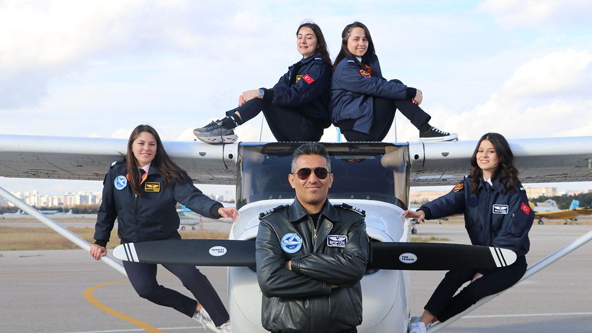 Gelecekte her 4 pilottan 1'i kadın olacak