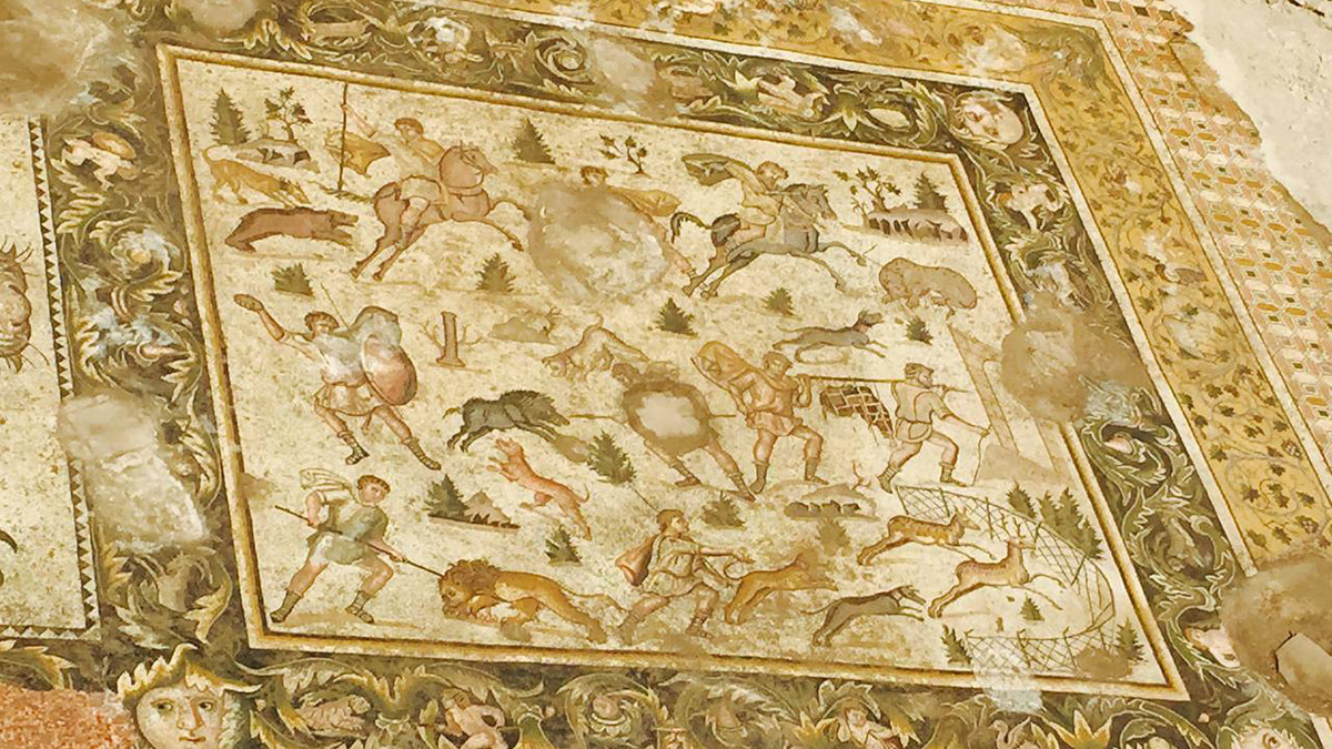 1500 yıl öncesine ait mozaik ve villa kalıntıları sergilenecek