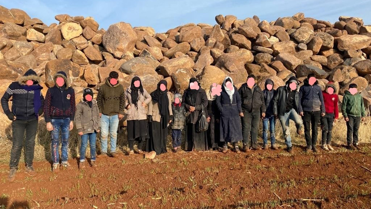 Kilis'te Suriye uyruklu 24 kaçak göçmen yakalandı