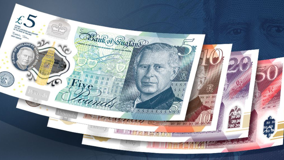 Kral 3. Charles'ın resminin bulunduğu banknot tanıtıldı