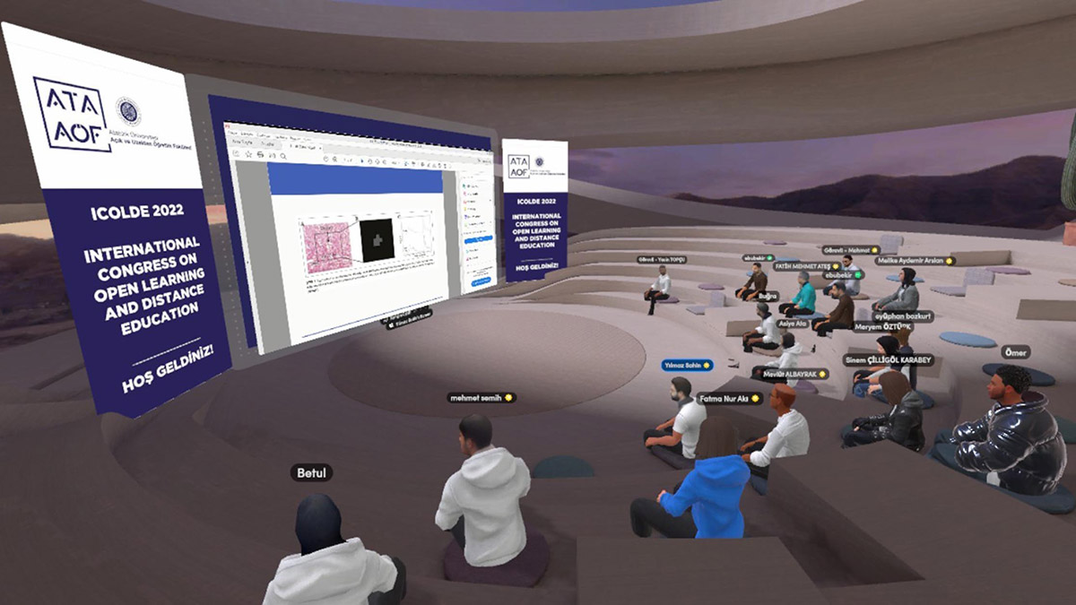 Metaverse evreninde bilimsel kongre