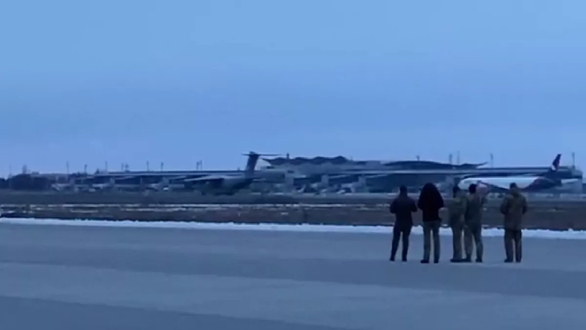 Borispol havaalanı'nda kalan 2 uçağımız kayseri'de