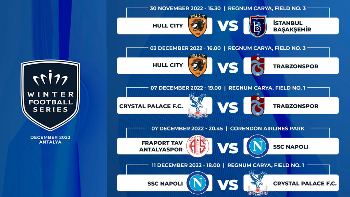 Winter Football Series'de saha mücadelesi