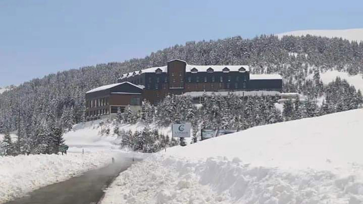 Ordu kar yağışıyla beyaza büründü