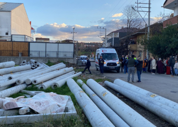 Beton direklerin arasına sıkışan Yusuf öldü