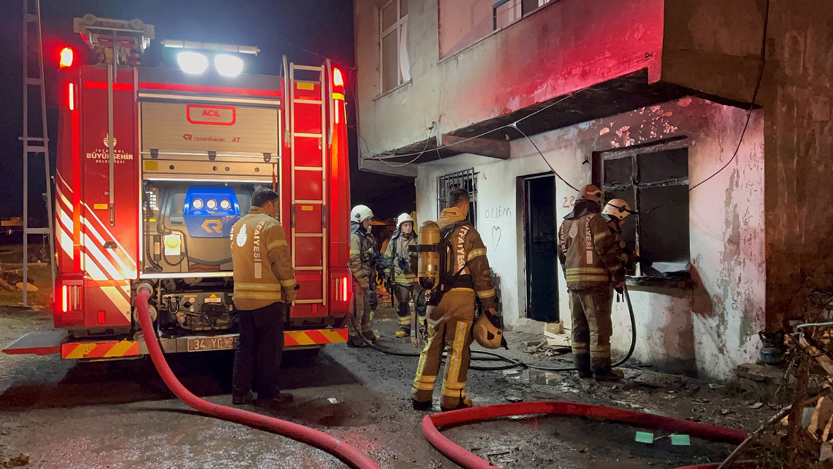 Eşine kızıp kirada kaldığı evi iki kez yaktı