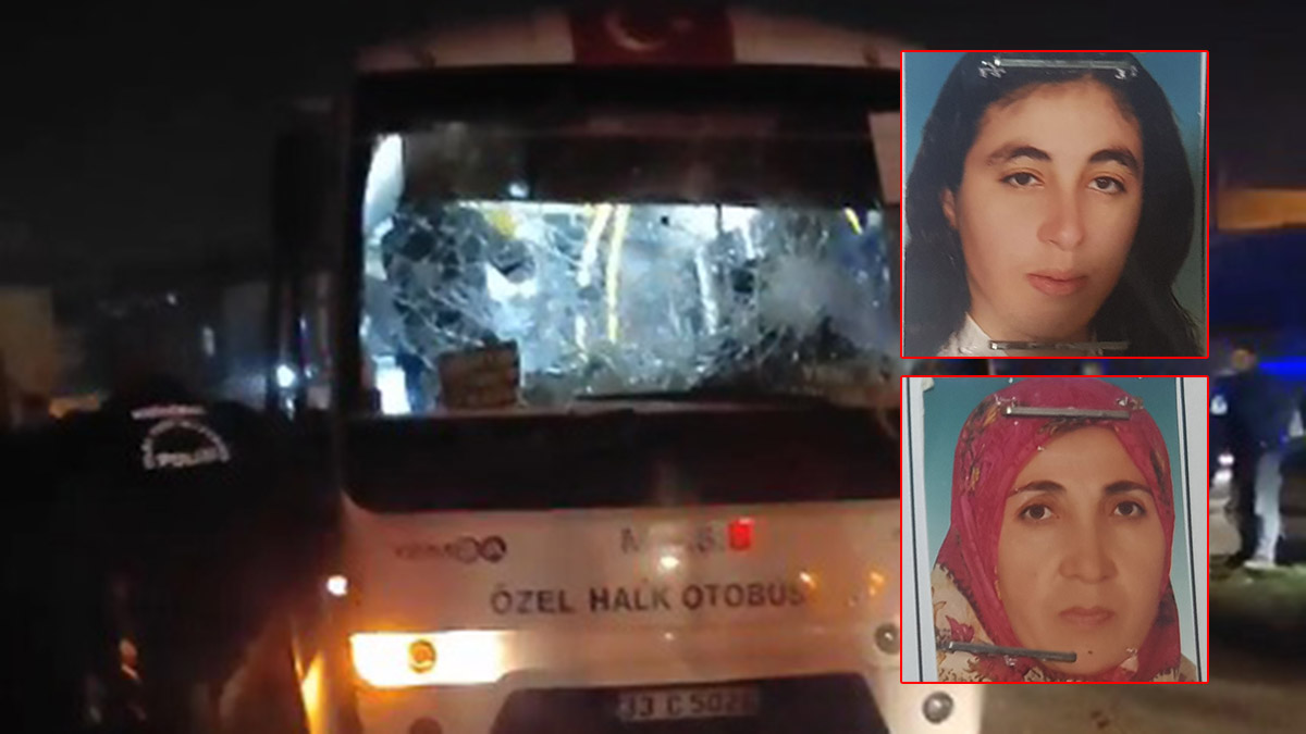 Anne-kızı ayıran kaza; Otobüsü taşladılar