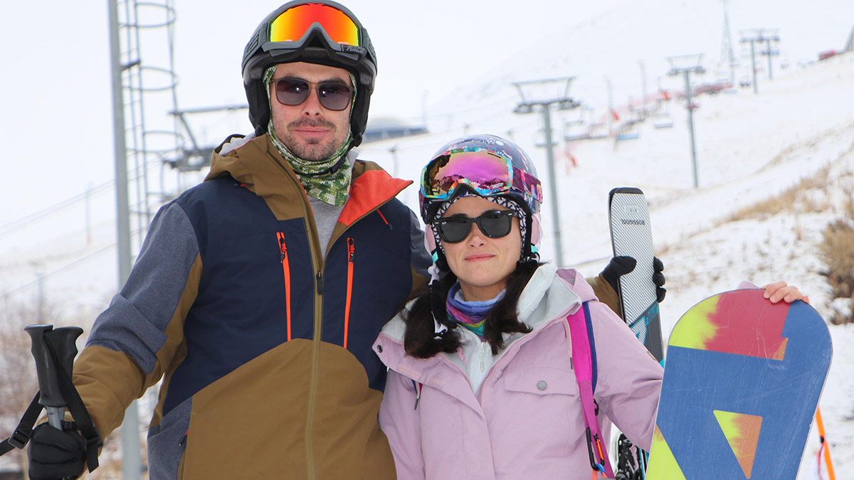 Palandöken sezonu suni karla açtı