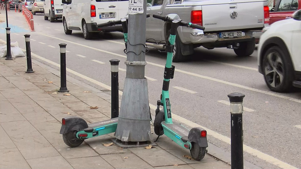 Skuterlerin park alanı bilmecesi