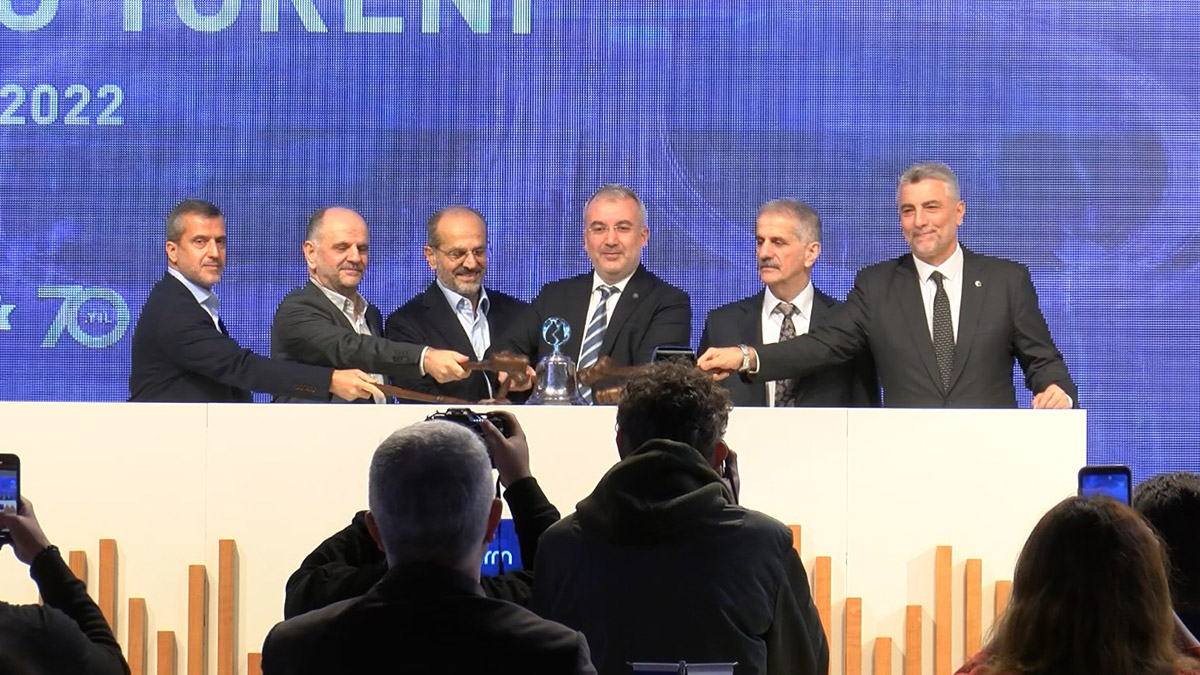 Borsa İstanbul'da gong çaldı