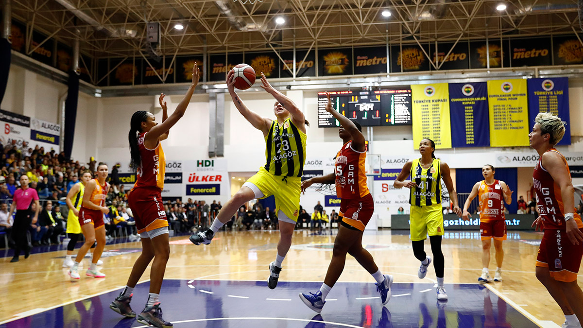 Derbide kazanan Fenerbahçe Alagöz Holding oldu