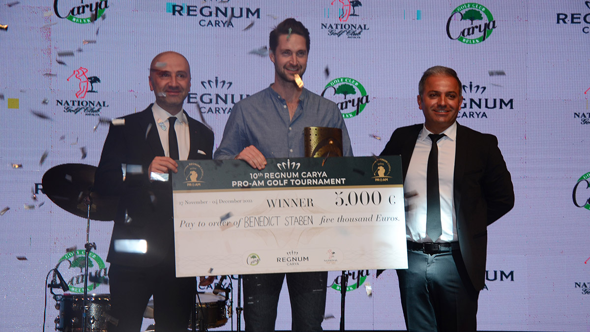 Pro-Am Golf Turnuvası'nda şampiyon belli oldu