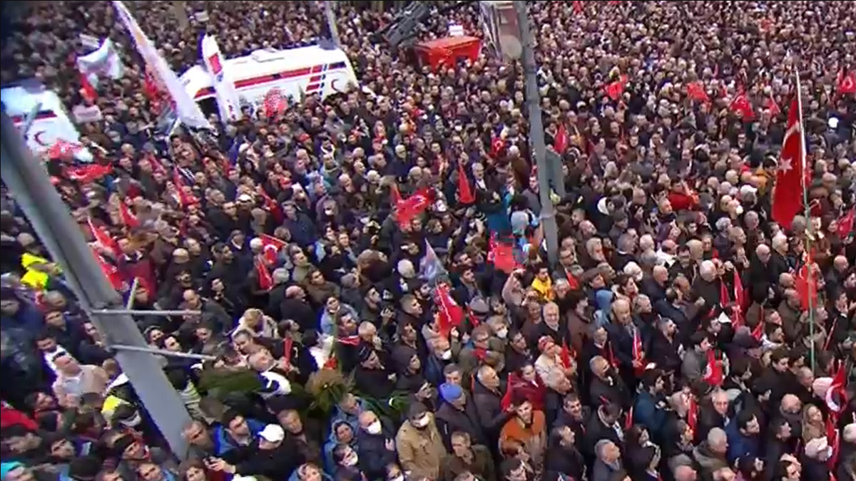 Saraçhane'de tarihi gün