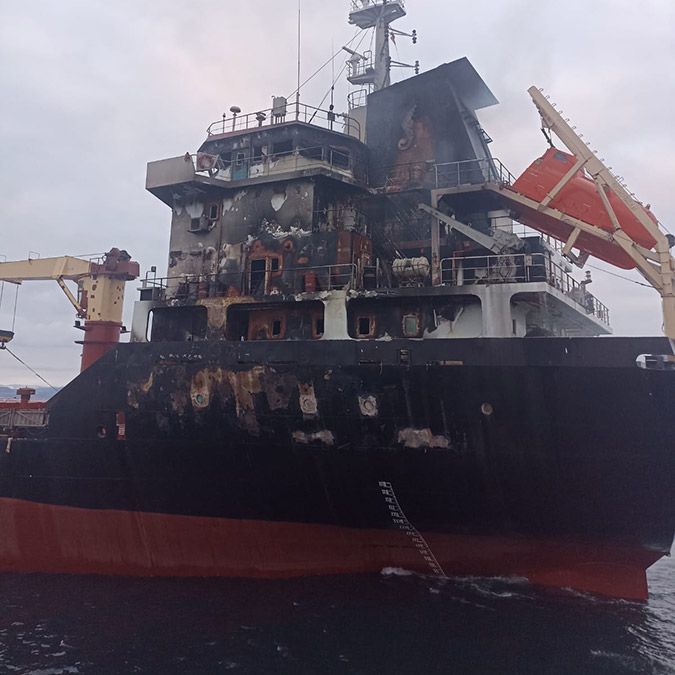 Denizde kaybolan Mısırlı kaptan aranıyor