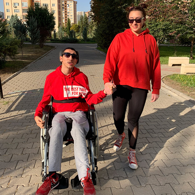 Süper Palsi Projesi ile gönüllüler fark yaratıyor