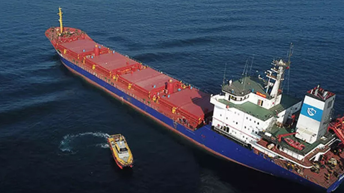 Tahıl koridorundan taşınan tahıl miktarı 13 milyon ton