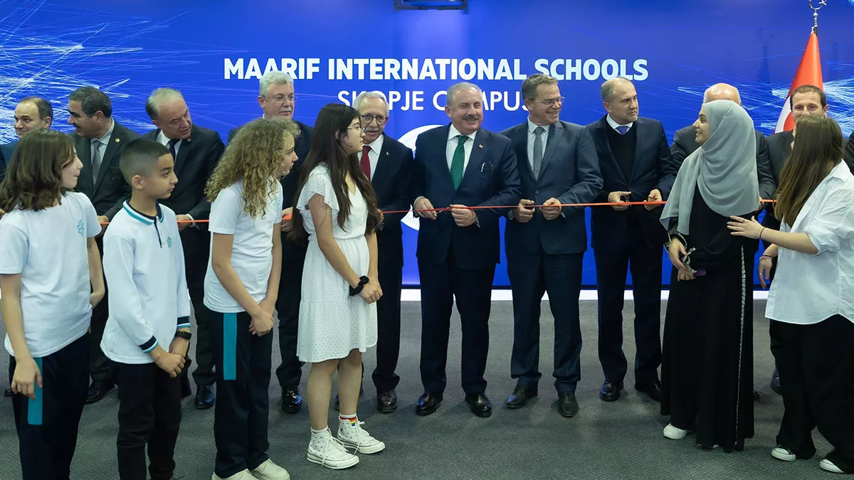 Tbmm başkanı mustafa şentop, kuzey makedonya’ya gerçekleştirdiği ziyaret kapsamında, uluslararası maarif okulları’nın başkent üsküp’teki kampüsünün açılışına katıldı.