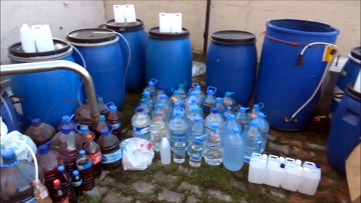 Tekirdağ'da 910 litre sahte içki ele geçirildi
