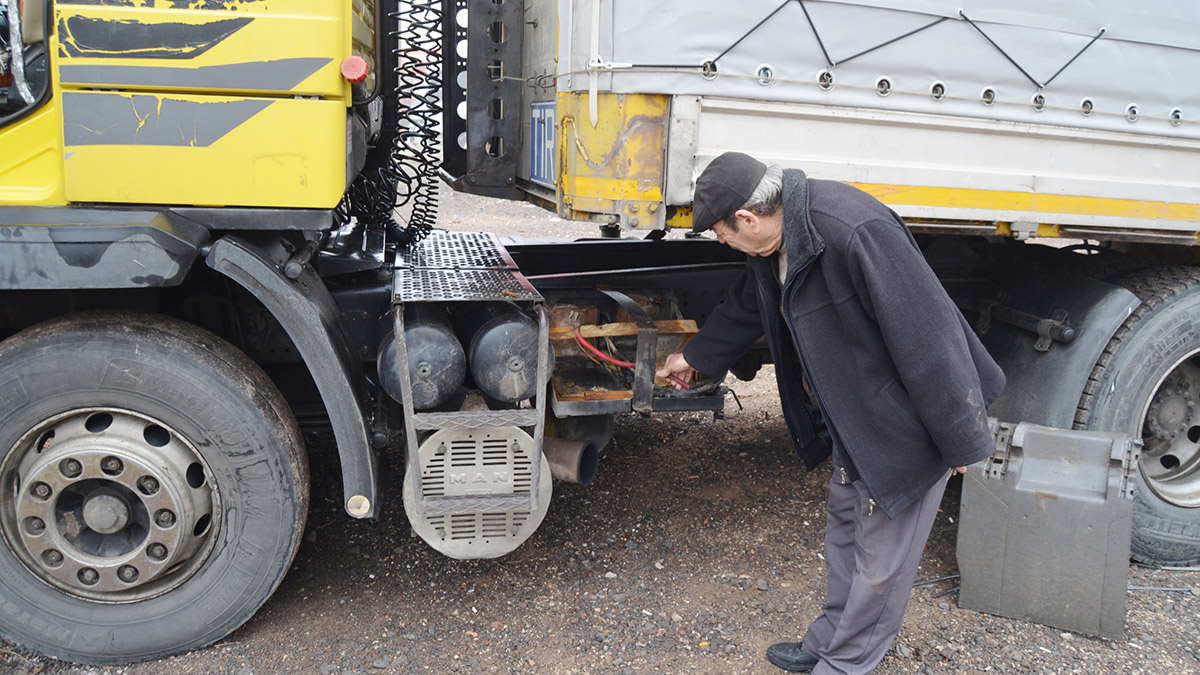 TIR'ın aküleri, 2 ay içinde 2'nci defa çalındı