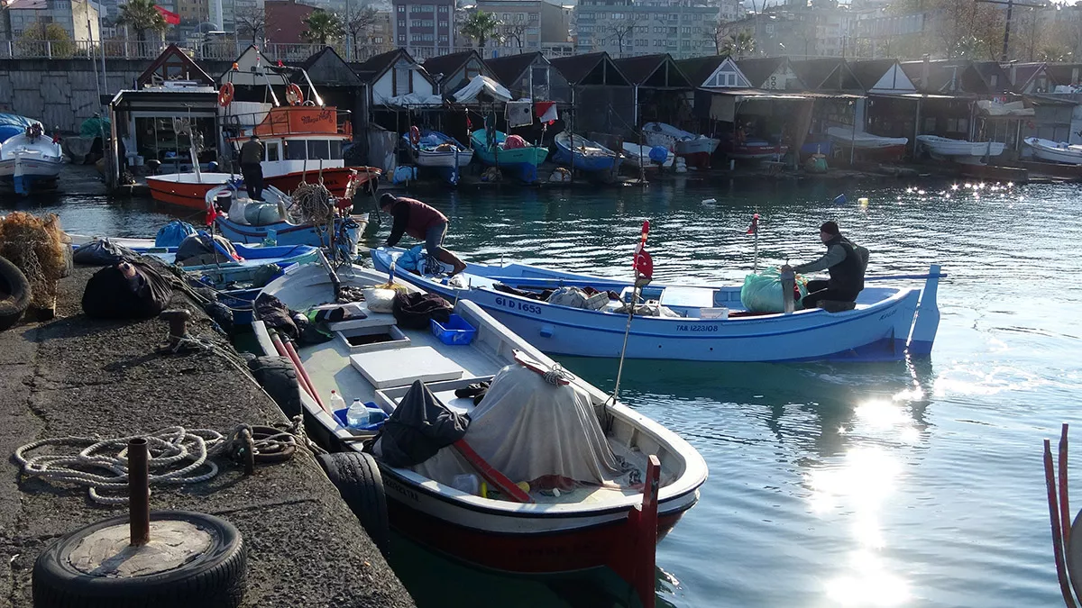 Trabzon'da deniz dolguları ile derelere gelişigüzel atılan çöpler, taşkınlarla sürüklenip ulaştığı karadeniz'de balıkçı ağlarına zarar veriyor.